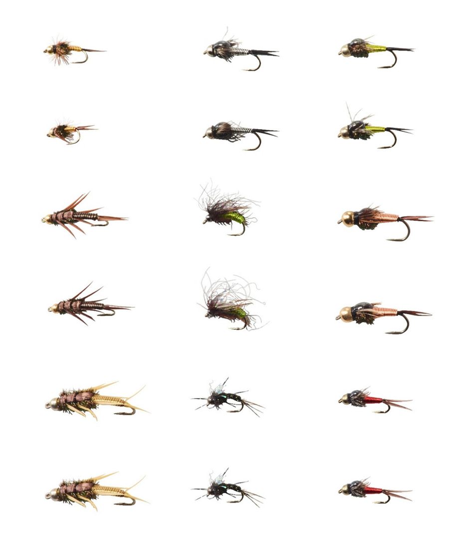 Umpqua 18-Piece Wire Nymph Fly Selection L.L.Bean Everyday