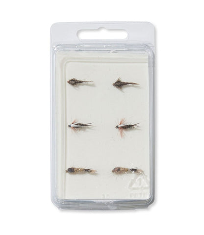 Umpqua Six-Piece All-Purpose Nymph Fly Selection L.L.Bean Value