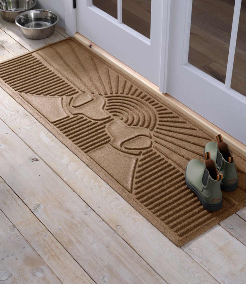 Everyspace Recycled Waterhog Wide Doormat, Sunrise Dogs L.L.Bean Featured