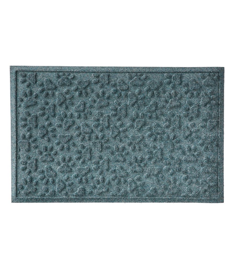 Recycled Waterhog Dog Mat, Scattered Paws L.L.Bean Value