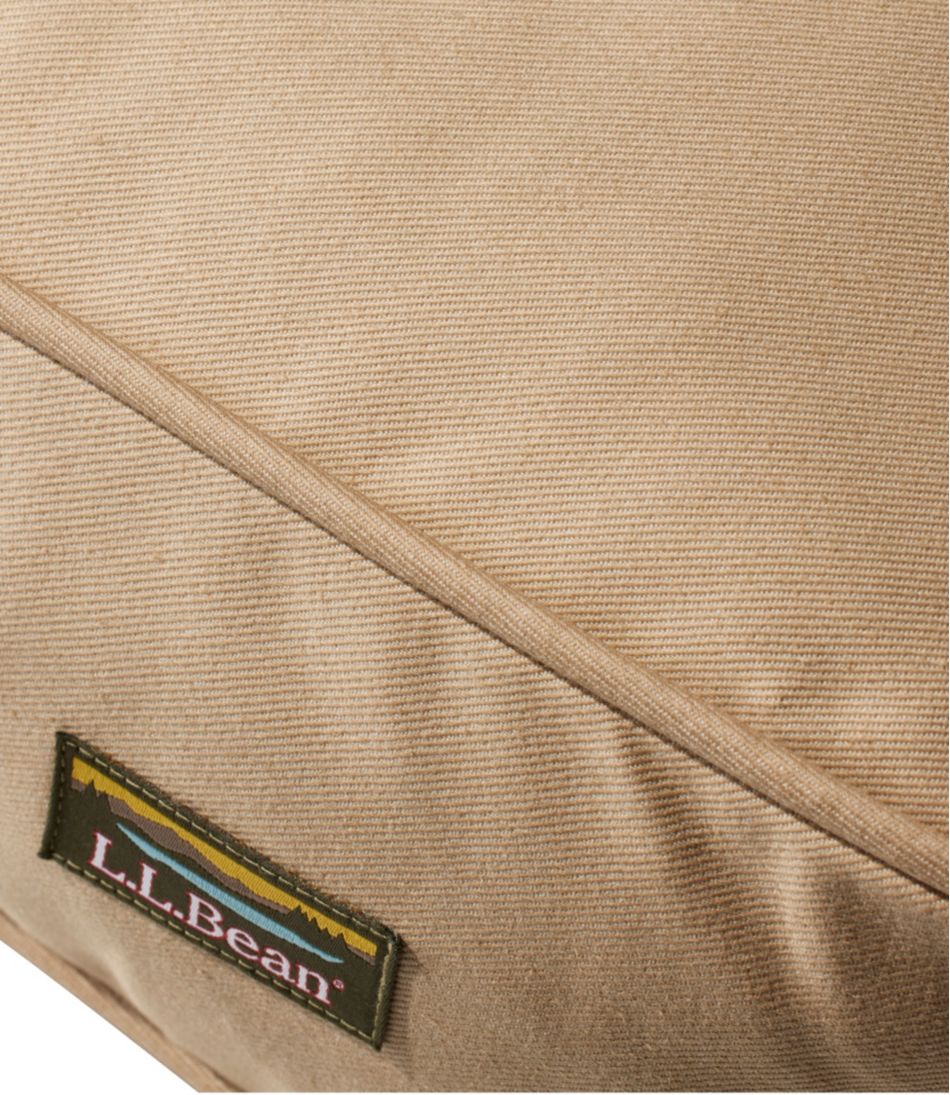 Premium Denim Dog Bed, Rectangular L.L.Bean Featured