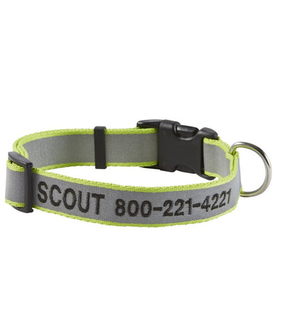 Personalized Pet Collar, Reflective L.L.Bean Trending