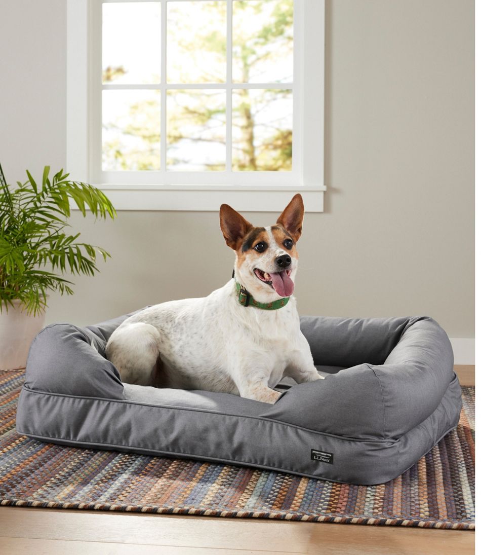Premium Denim Dog Couch L.L.Bean Classic