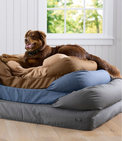 Premium Denim Dog Couch L.L.Bean Classic