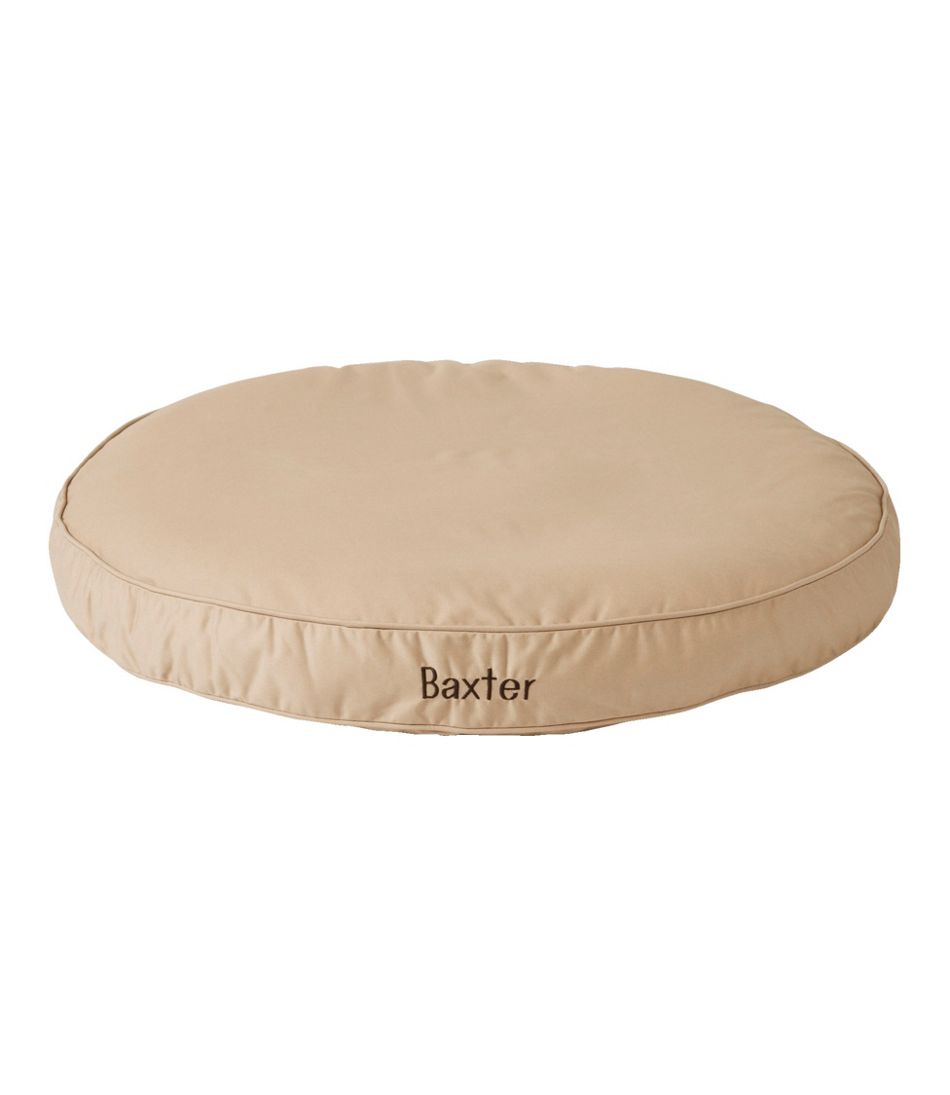 Premium Denim Dog Bed, Round L.L.Bean Value