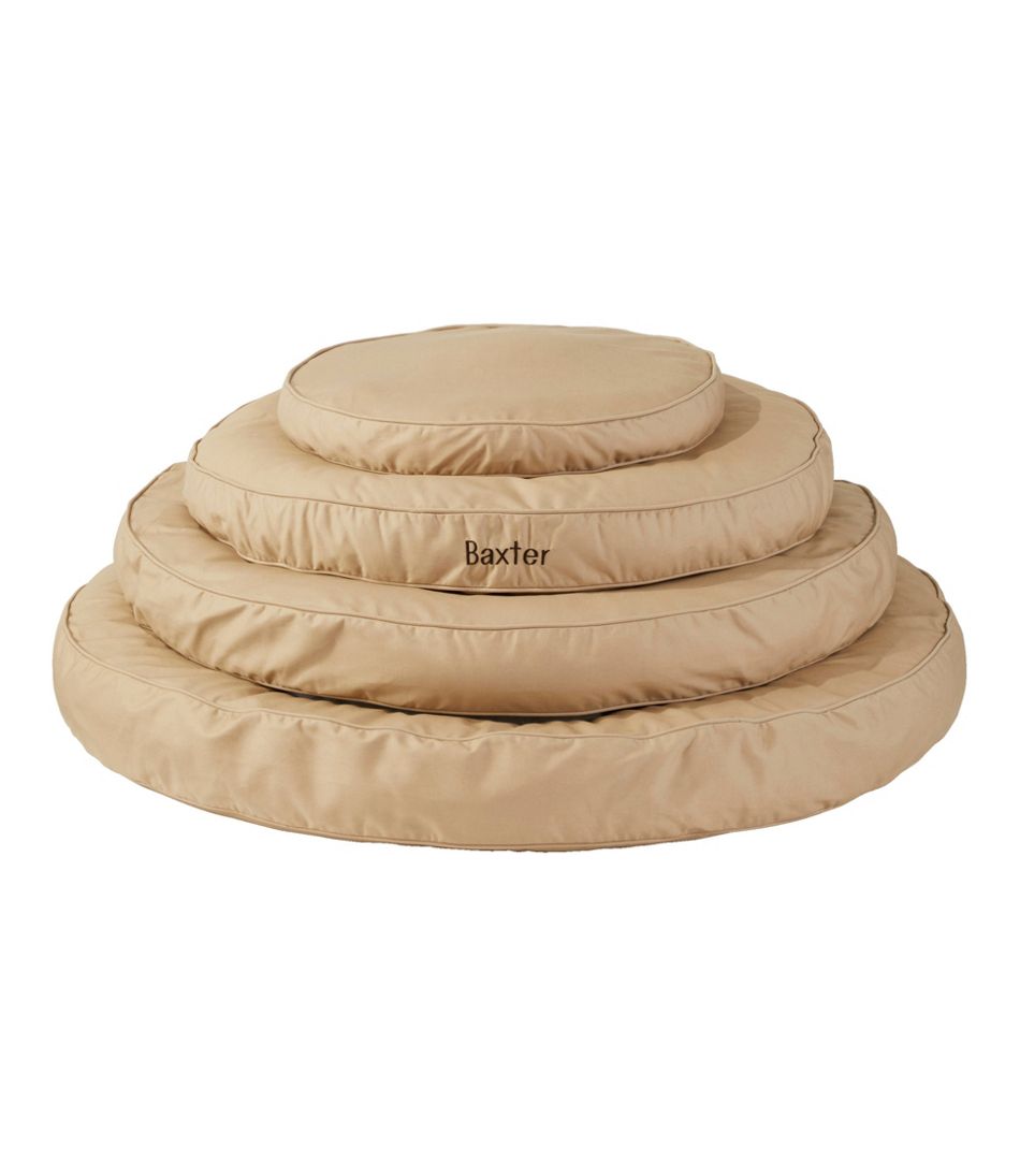 Premium Denim Dog Bed, Round L.L.Bean Value