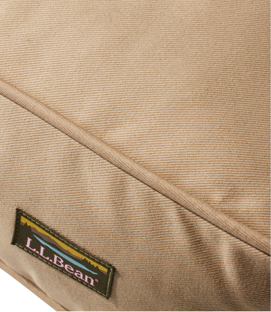 Premium Denim Therapeutic Dog Bed, Rectangular L.L.Bean Premium