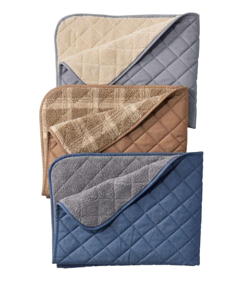 Rugged Quilted Dog Blanket L.L.Bean Featured