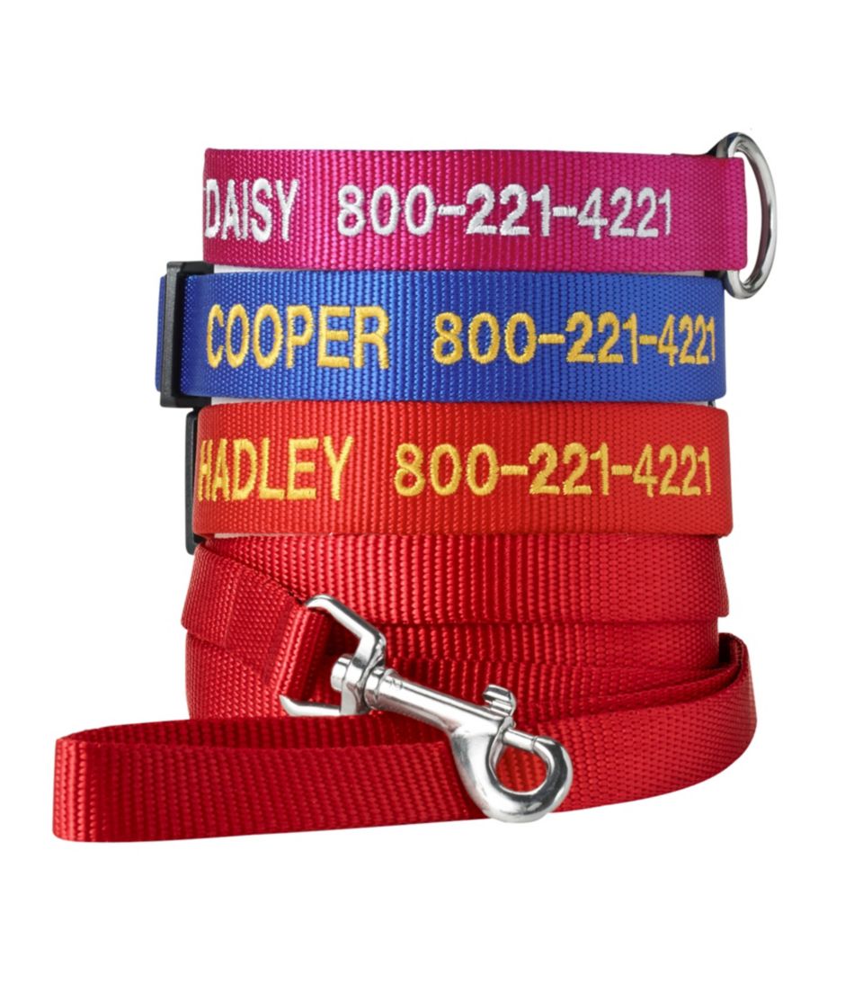 Personalized Pet Leash L.L.Bean Recommended