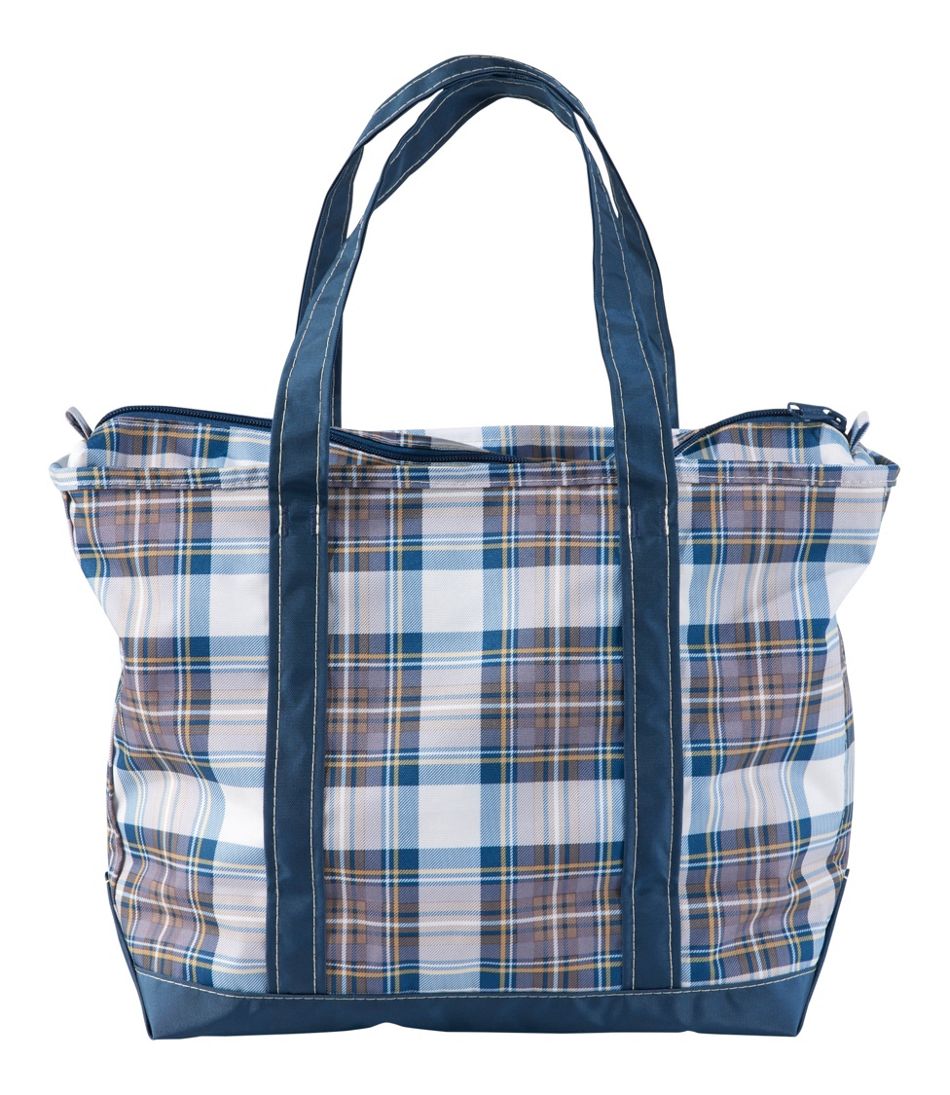 Everyday Lightweight Tote, Plaid L.L.Bean Essential