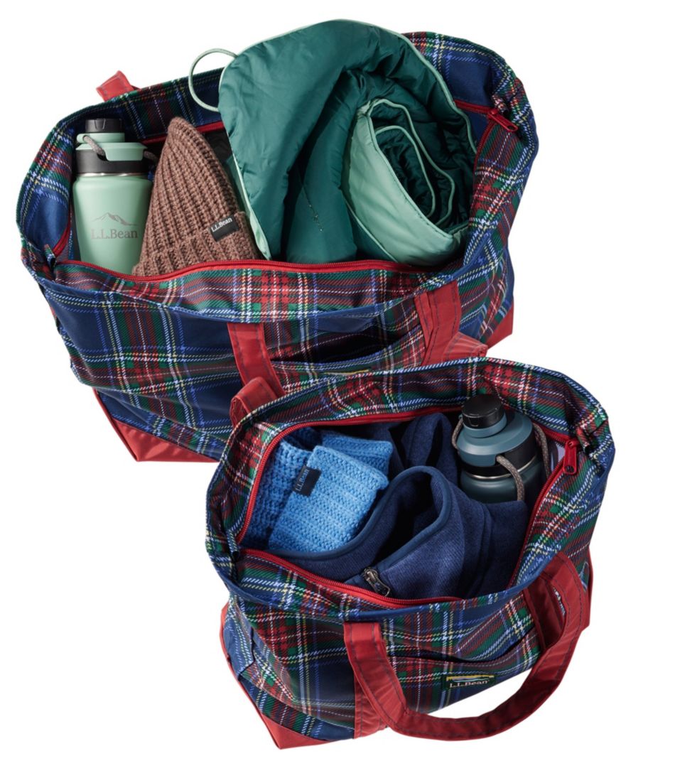 Everyday Lightweight Tote, Plaid L.L.Bean Essential