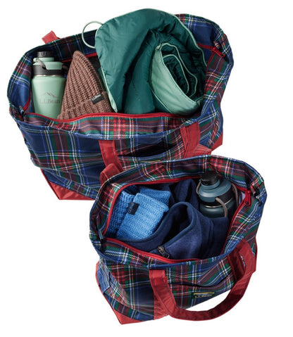 Everyday Lightweight Tote, Plaid L.L.Bean Essential