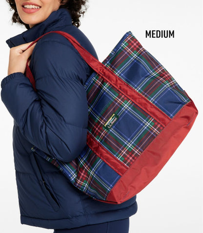 Everyday Lightweight Tote, Plaid L.L.Bean Essential