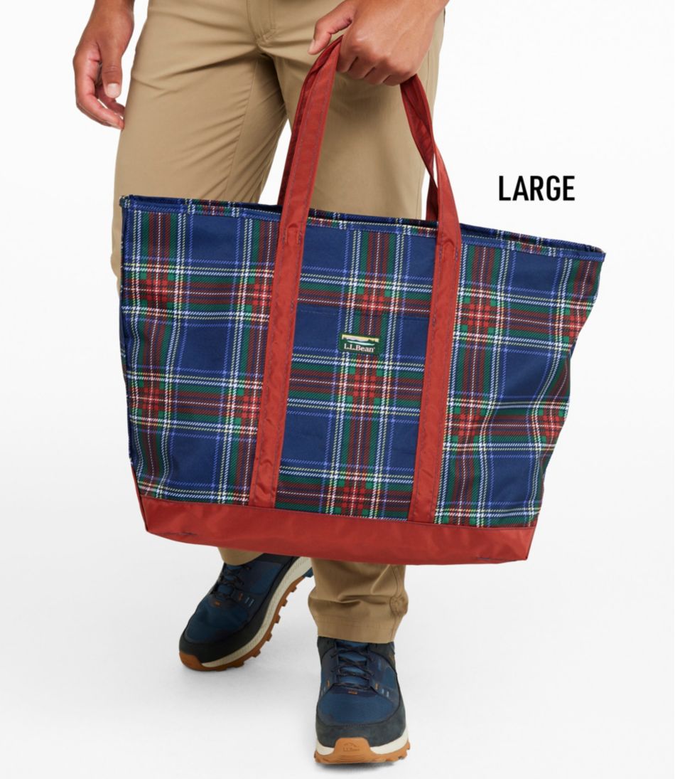 Everyday Lightweight Tote, Plaid L.L.Bean Essential