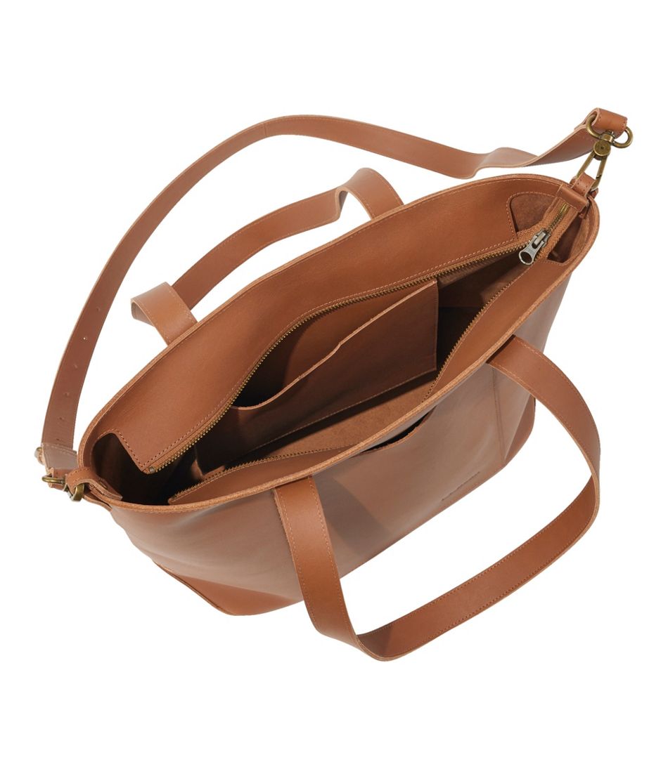207 Leather Tote L.L.Bean Featured