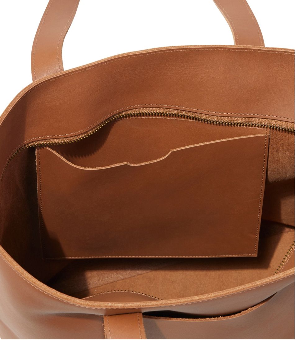 207 Leather Tote L.L.Bean Featured