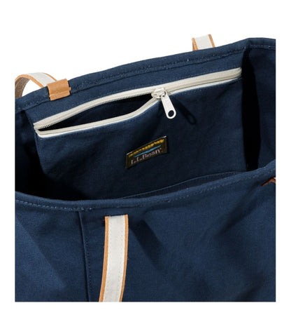 Leather-Handle Essential Tote Bag L.L.Bean Trending