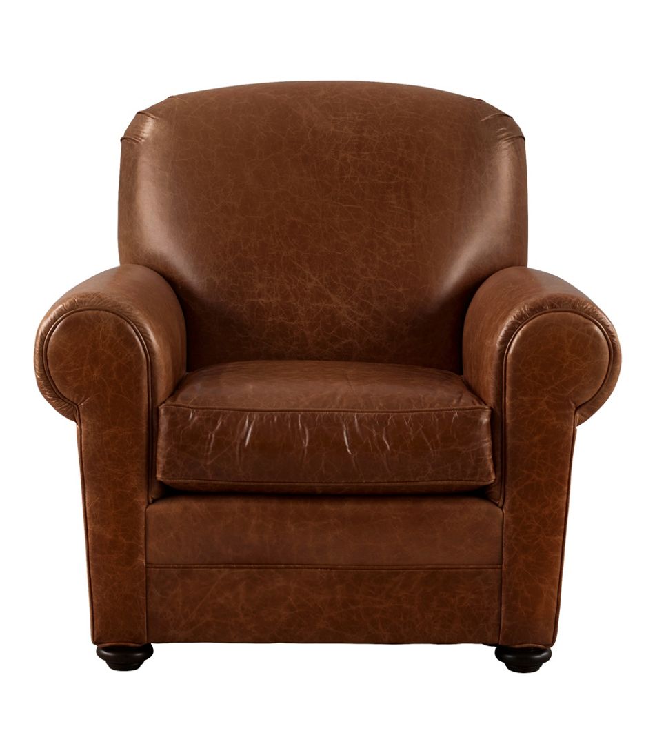 Bean's Leather Lodge Chair L.L.Bean Classic