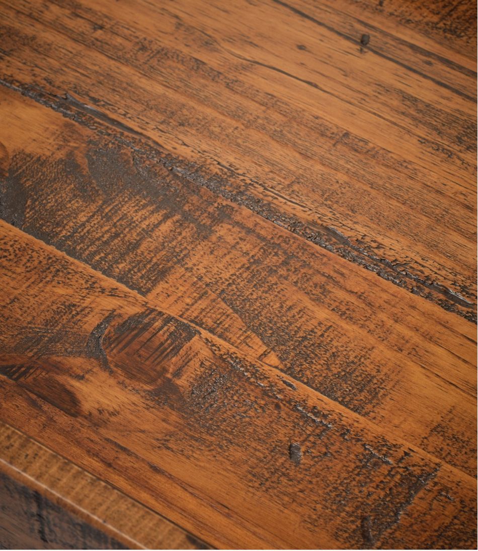 Rustic Wooden Mudroom Bench, Small L.L.Bean Everyday