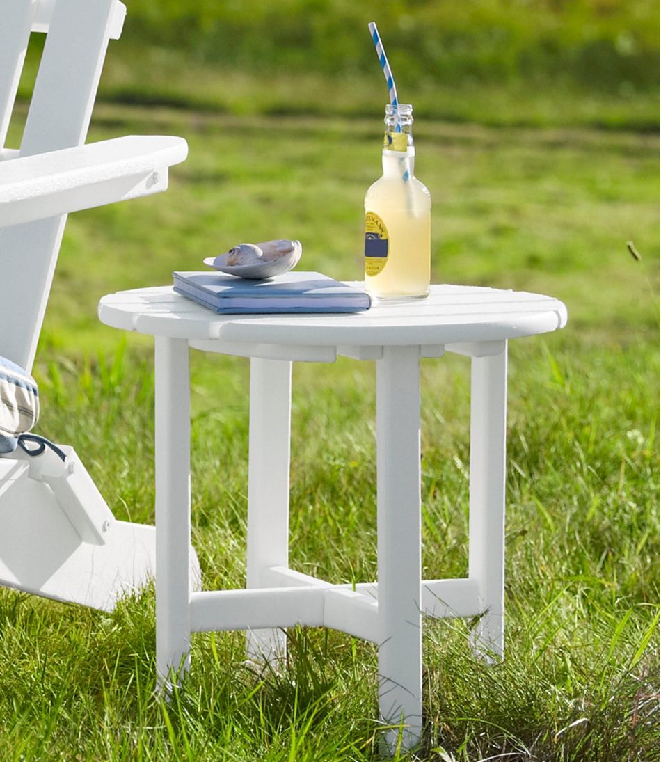All-Weather Round Side Table L.L.Bean Featured