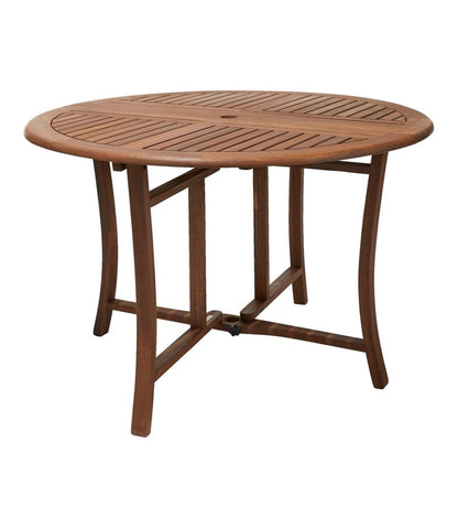 Eucalyptus Folding Table, Round L.L.Bean Value