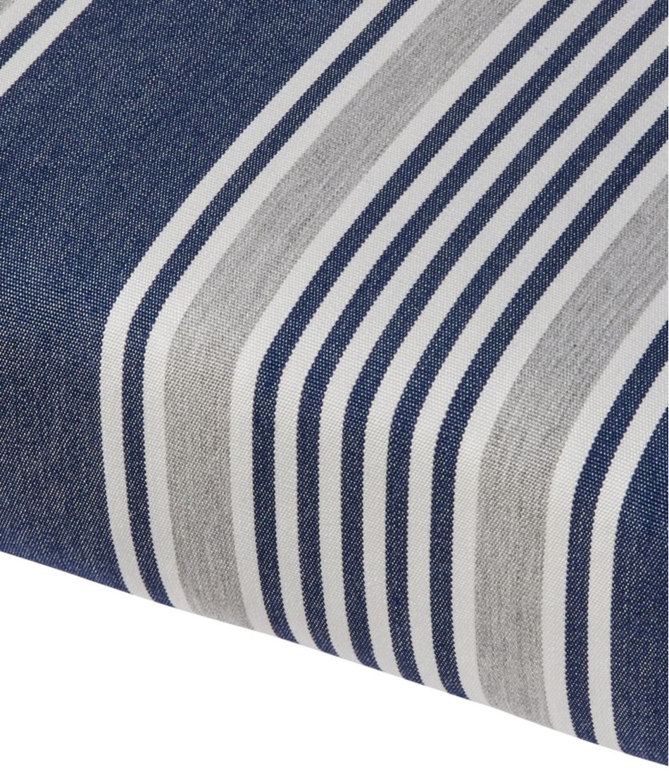Casco Bay Adirondack Chair Seat and Back Cushion, Stripe L.L.Bean Recommended