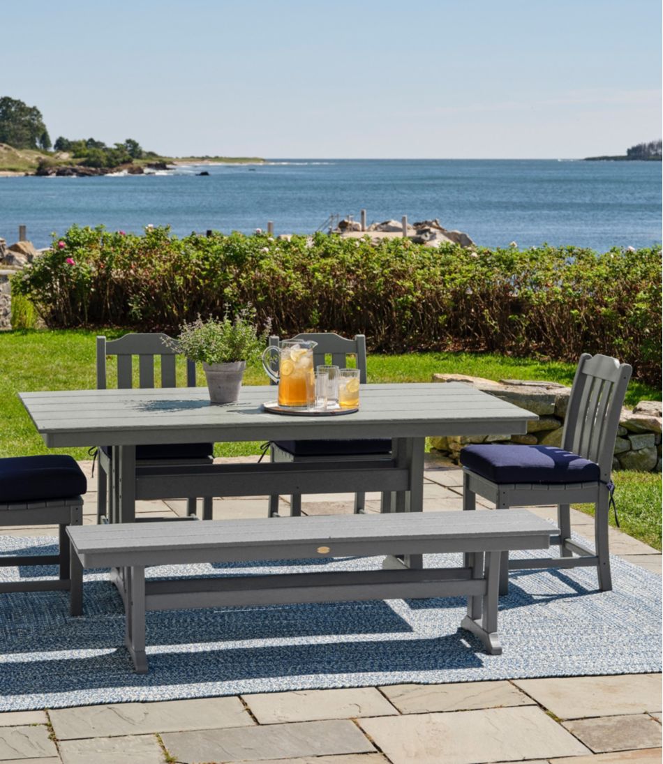 All-Weather Farmhouse Table, Large L.L.Bean Trending