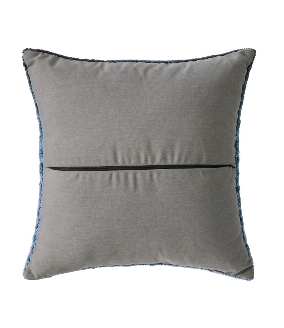 Indoor/Outdoor Hooked Pillow, 18x18 Whale L.L.Bean Trending