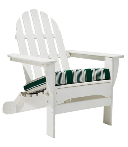 Casco Bay Adirondack Chair Seat Cushion, Stripe L.L.Bean Classic