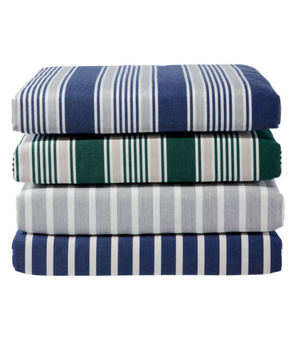 Casco Bay Adirondack Chair Seat Cushion, Stripe L.L.Bean Classic