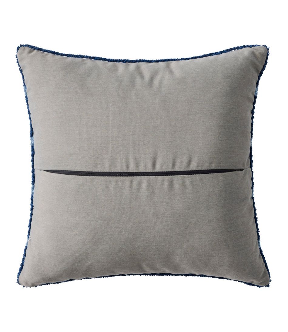 Indoor/Outdoor Hooked Pillow, 18x18 Lobster L.L.Bean Classic
