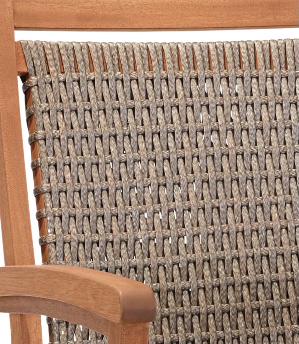 Wicker Eucalyptus Dining Chair L.L.Bean Essential