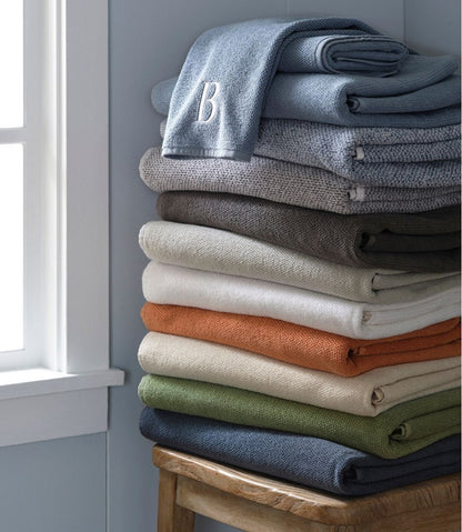 Organic Textured Cotton Towel L.L.Bean Everyday
