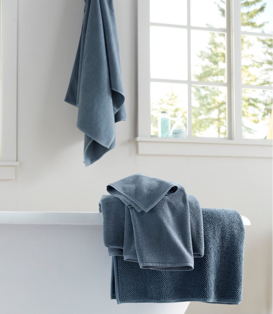 Organic Textured Cotton Towel L.L.Bean Everyday