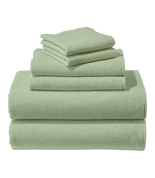 Organic Textured Cotton Towel Set L.L.Bean Premium