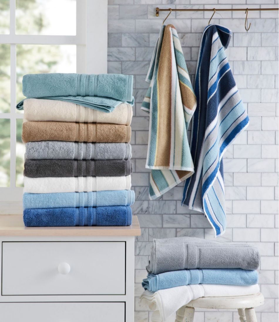 Bean's Organic Cotton Towel Set L.L.Bean Trending