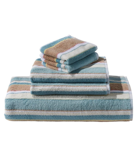 Bean's Organic Cotton Towel, Stripe L.L.Bean Best Seller