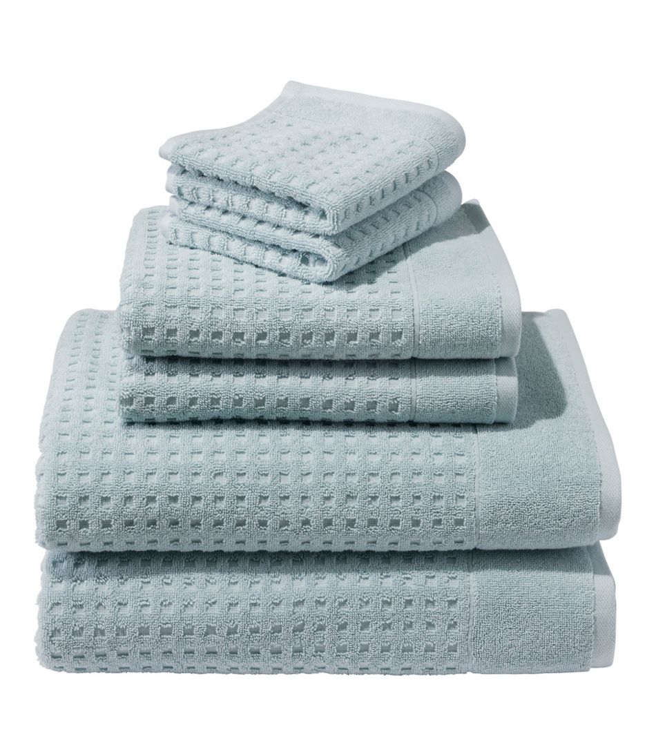 Waffle Cotton Towel Set L.L.Bean Essential