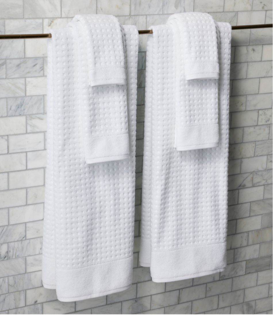 Waffle Cotton Towel Set L.L.Bean Essential