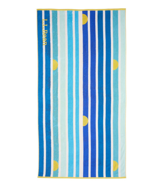 Seaside Beach Towel, Seaside Stripe L.L.Bean Trending