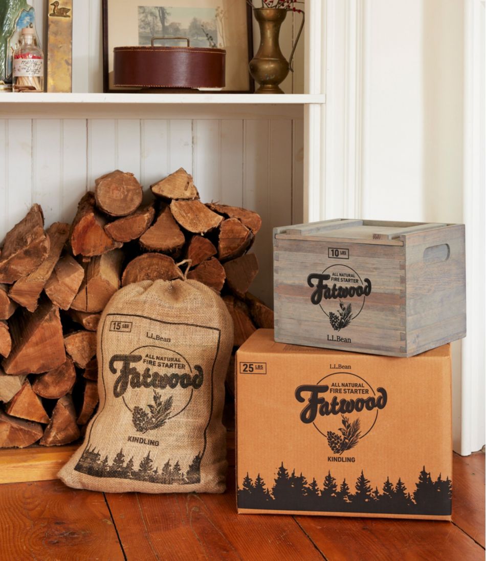 Fatwood Crate L.L.Bean Featured