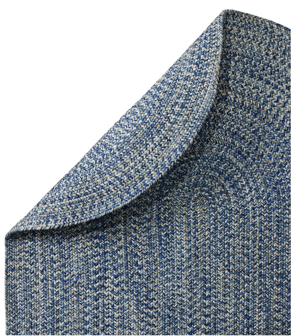 All-Weather Braided Rug, Concentric Pattern Oval L.L.Bean Classic