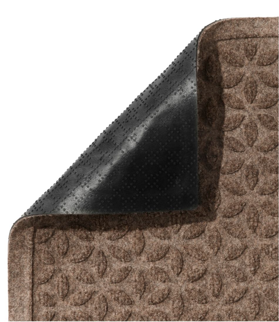 Heavyweight Recycled Waterhog Mat Runner, Blooming Circles L.L.Bean Featured