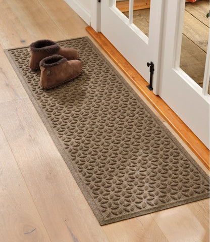 Heavyweight Recycled Waterhog Mat Runner, Blooming Circles L.L.Bean Featured