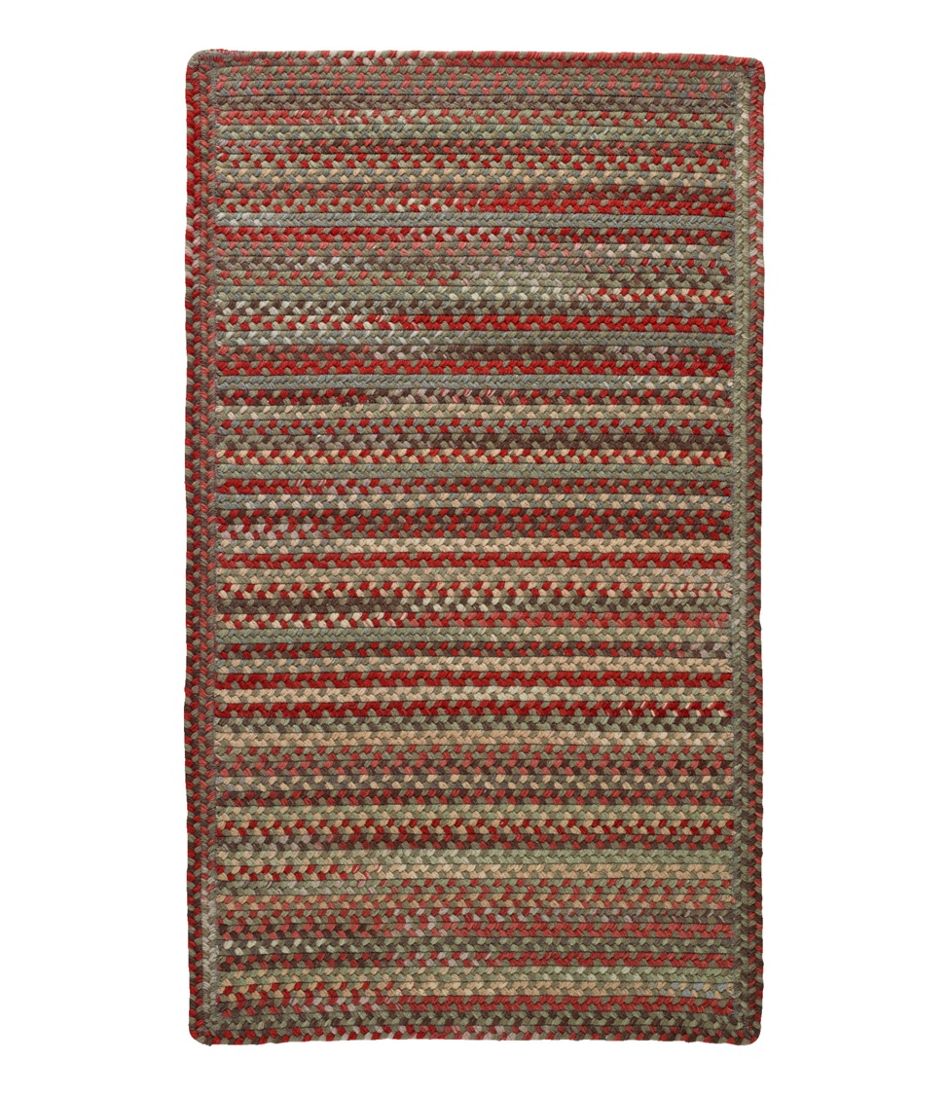 L.L.Bean Braided Wool Rug, Horizontal Braid L.L.Bean Recommended