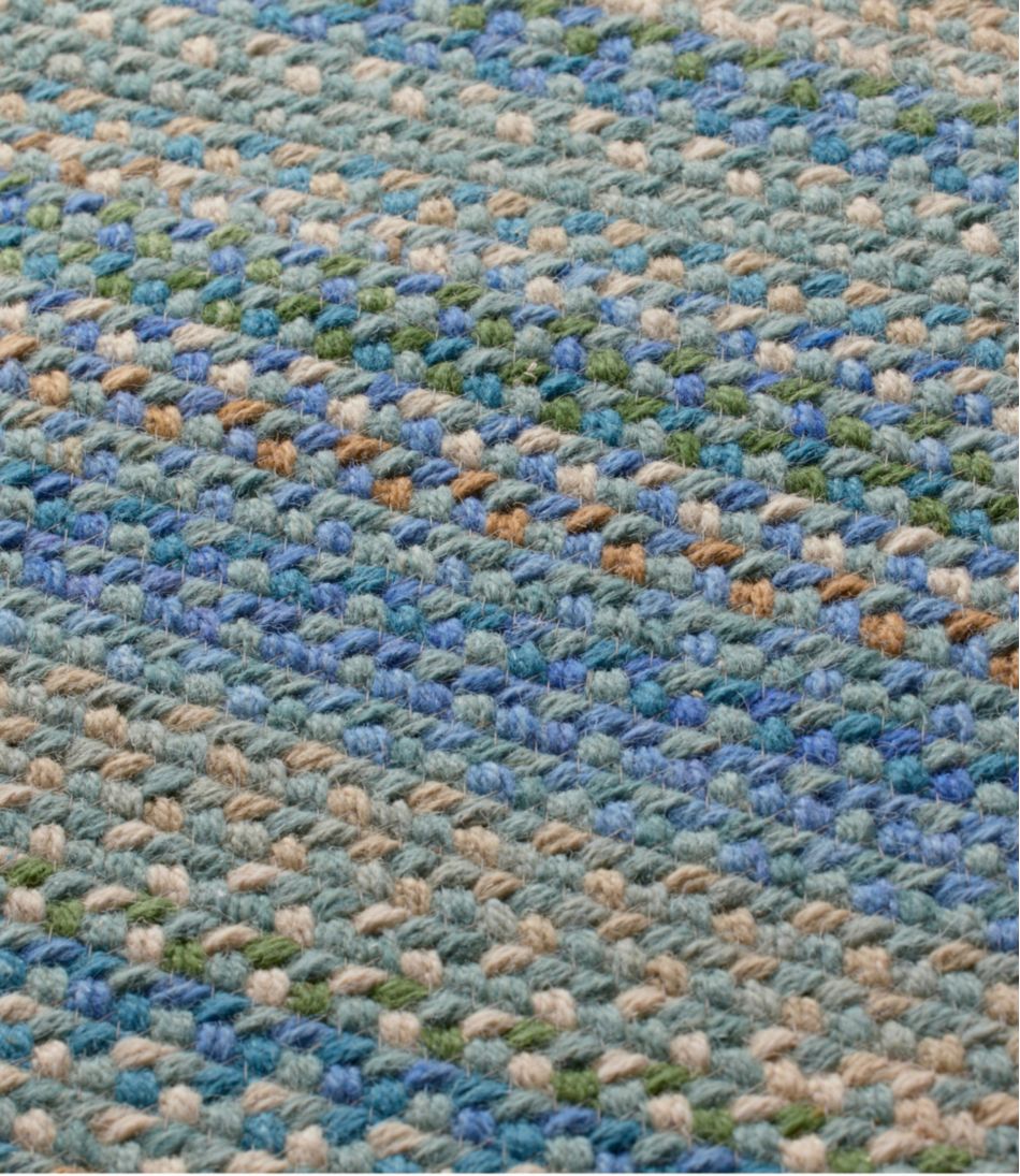 L.L.Bean Braided Wool Rug, Horizontal Braid L.L.Bean Recommended