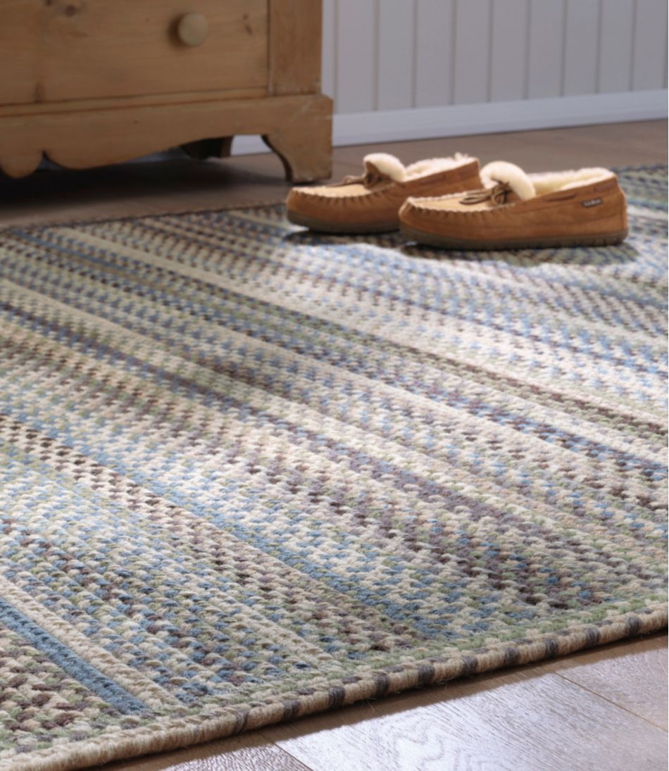 L.L.Bean Braided Wool Rug, Horizontal Braid L.L.Bean Recommended