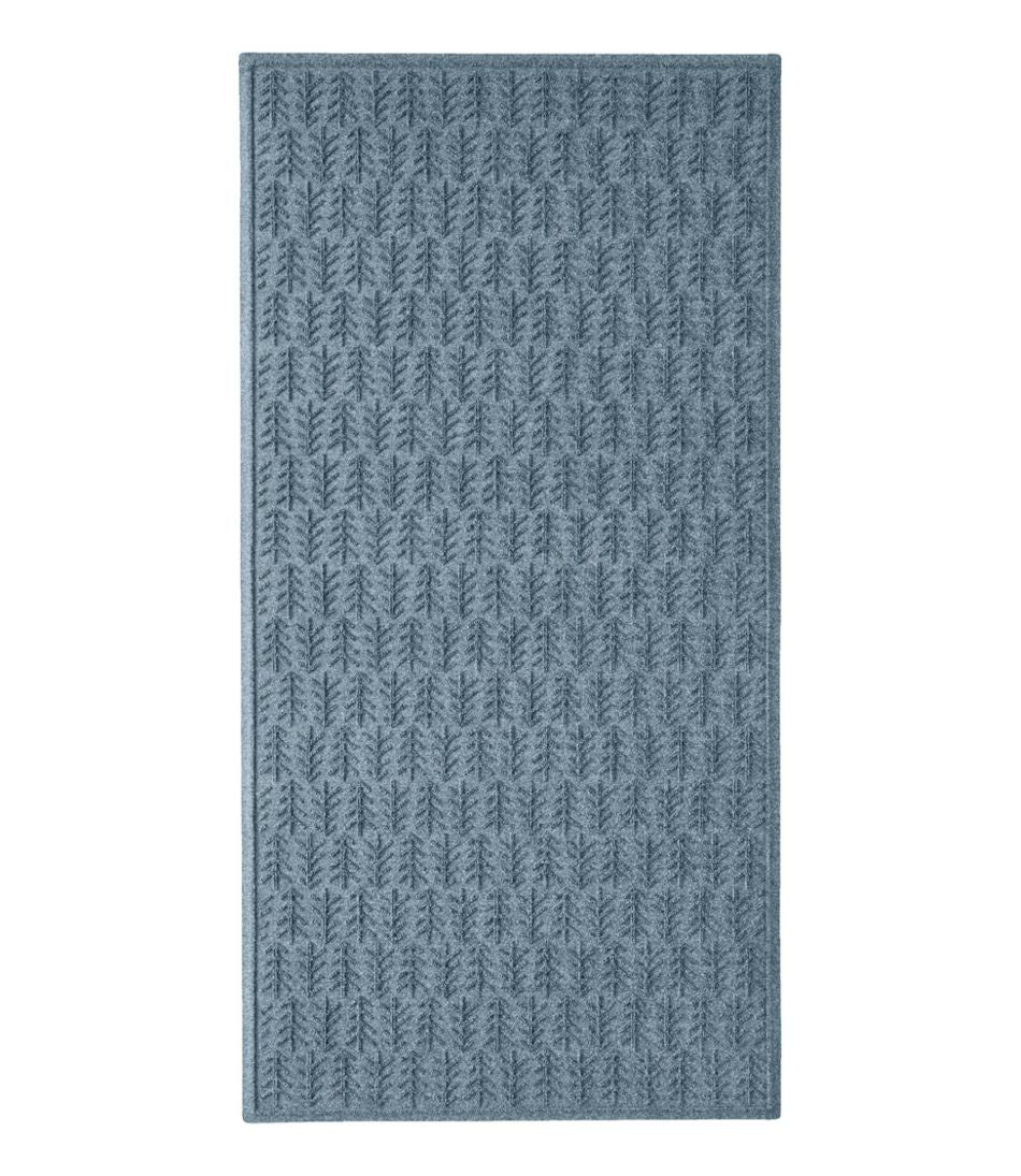 Everyspace Recycled Waterhog Mat, Trees, 3' Wide L.L.Bean New
