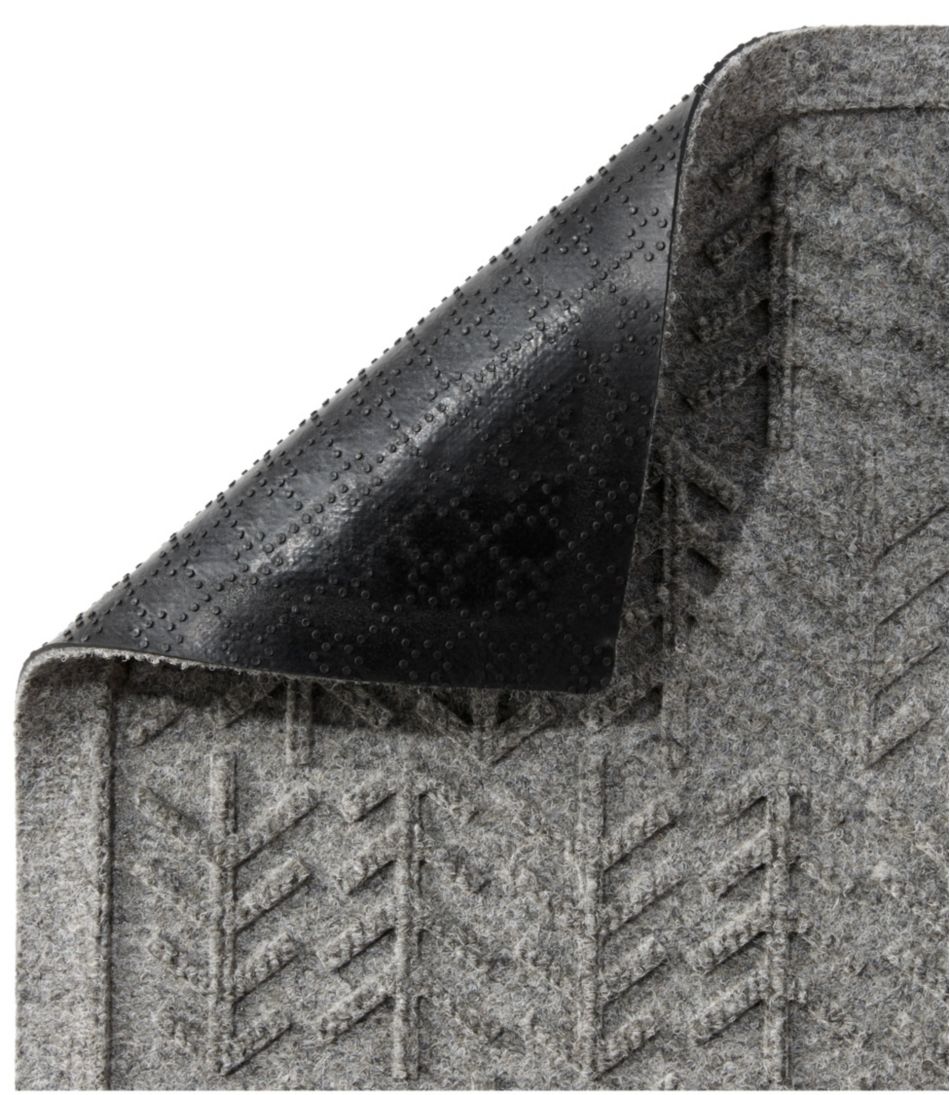 Everyspace Recycled Waterhog Mat, Trees, 3' Wide L.L.Bean New