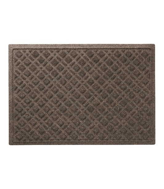 Heavyweight Recycled Waterhog Doormat, Plaid L.L.Bean Featured